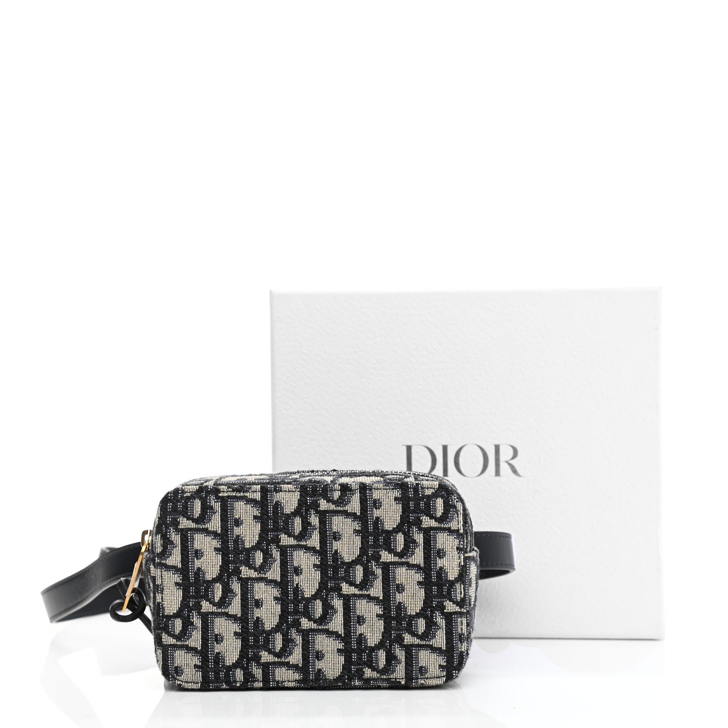 Christian Dior Oblique Belt Pouch Blue 9 of 9