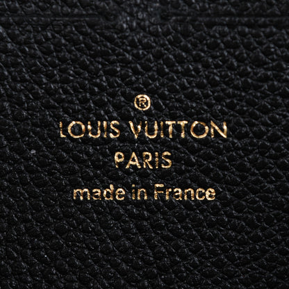 Louis Vuitton Empreinte Clemence Wallet Black 6 of 7