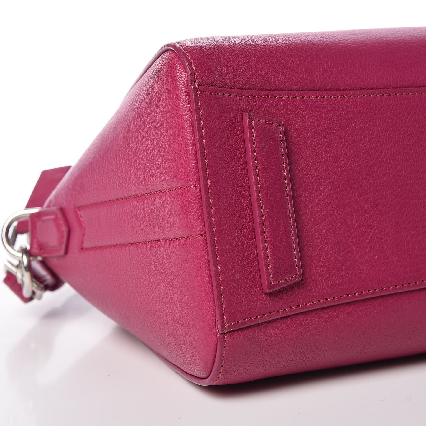 Sugar Goatskin Mini Antigona Magenta