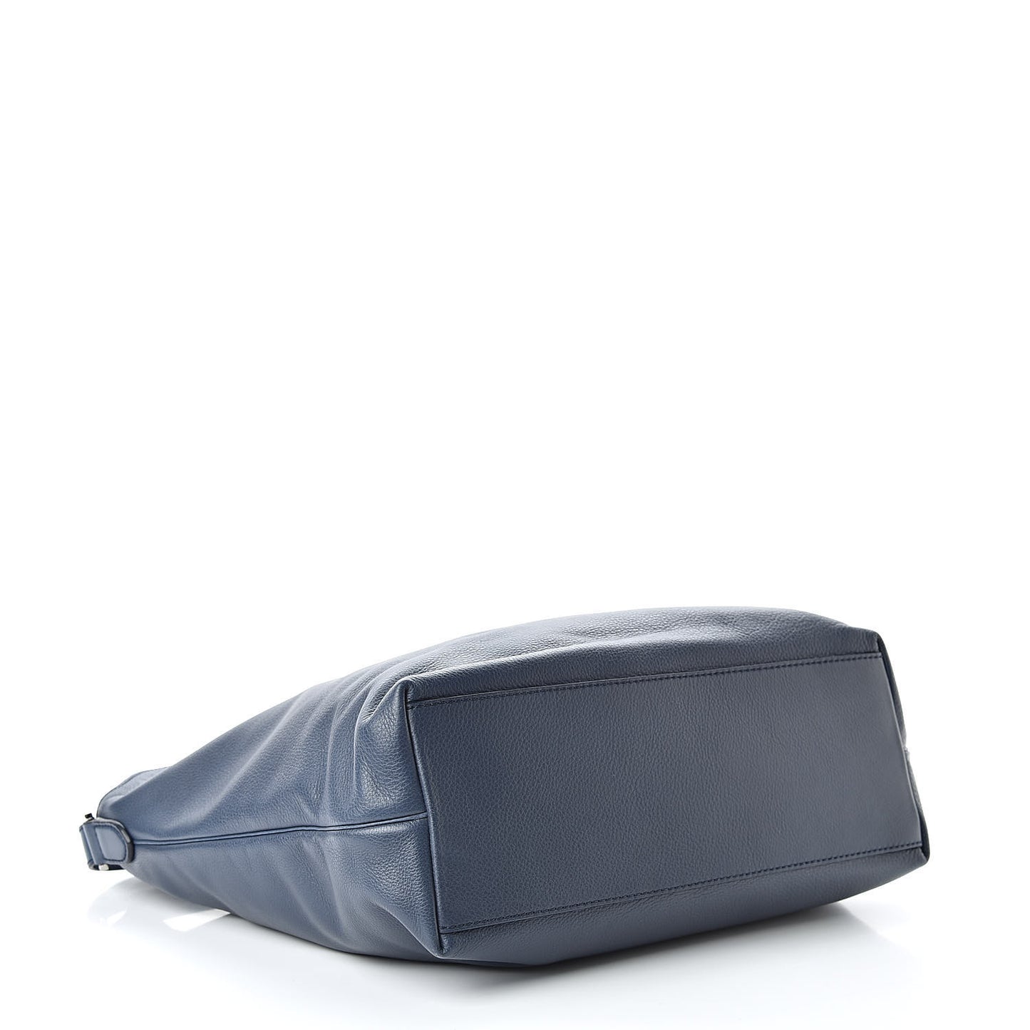 Soft Small Grain Calfskin Tessie Hobo Blue
