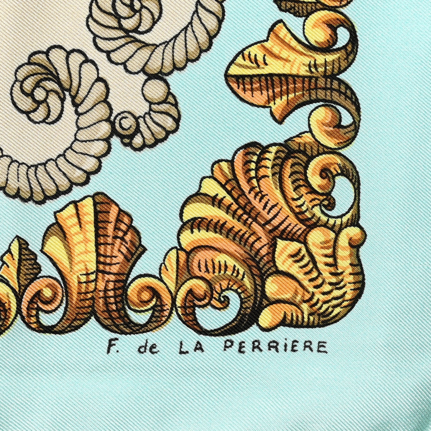 Hermes Silk Ludovicus Magnus Scarf 90 6 of 8