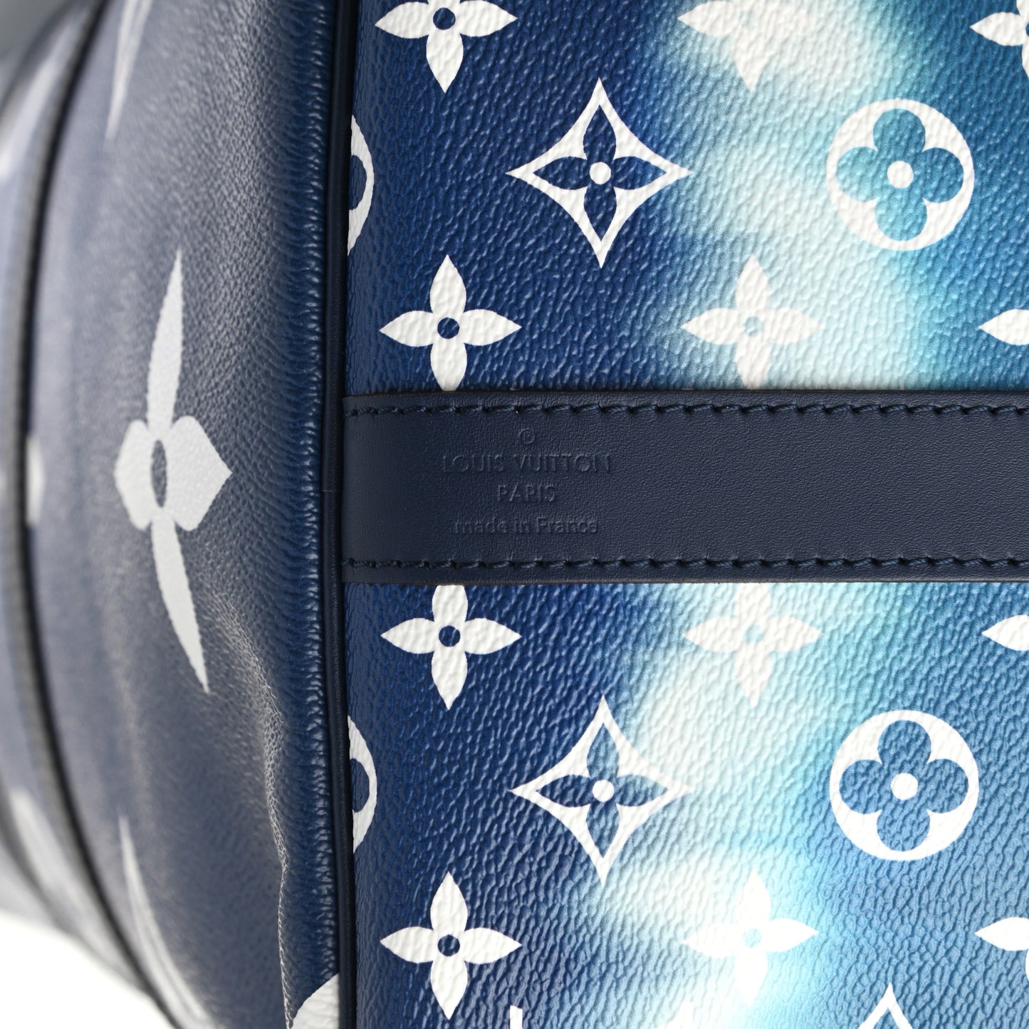 Monogram Escale Keepall Bandouliere 50 Blue