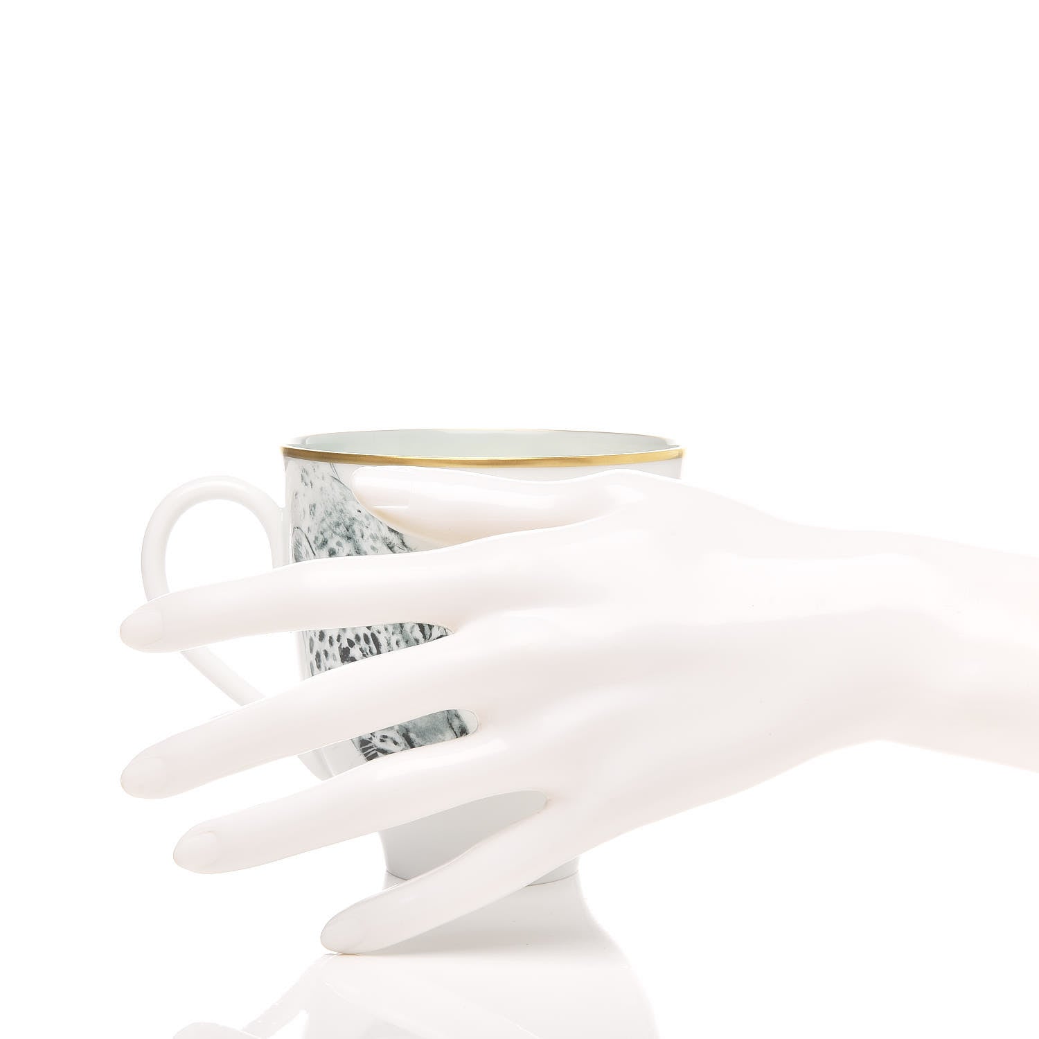 Hermes Porcelain Carnets d'Equateur Mug 2 of 7