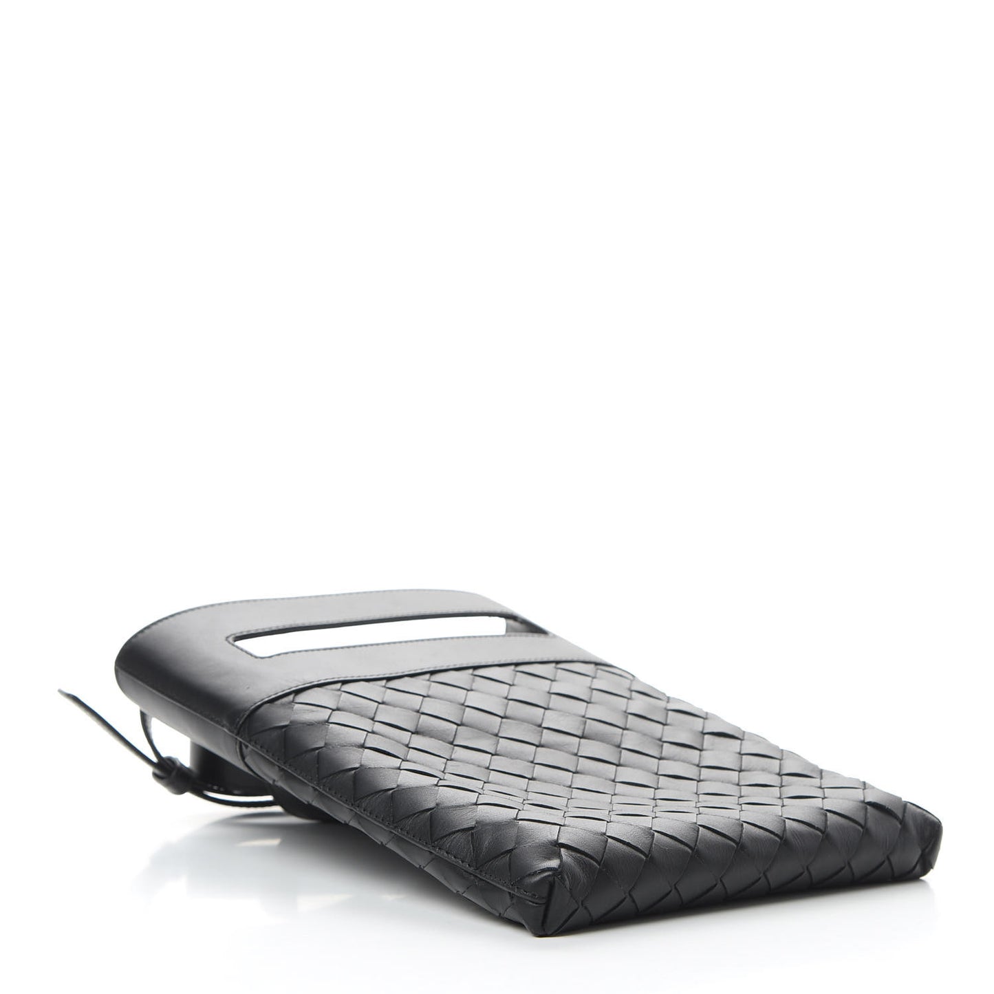 Nappa Intrecciato Messenger Black