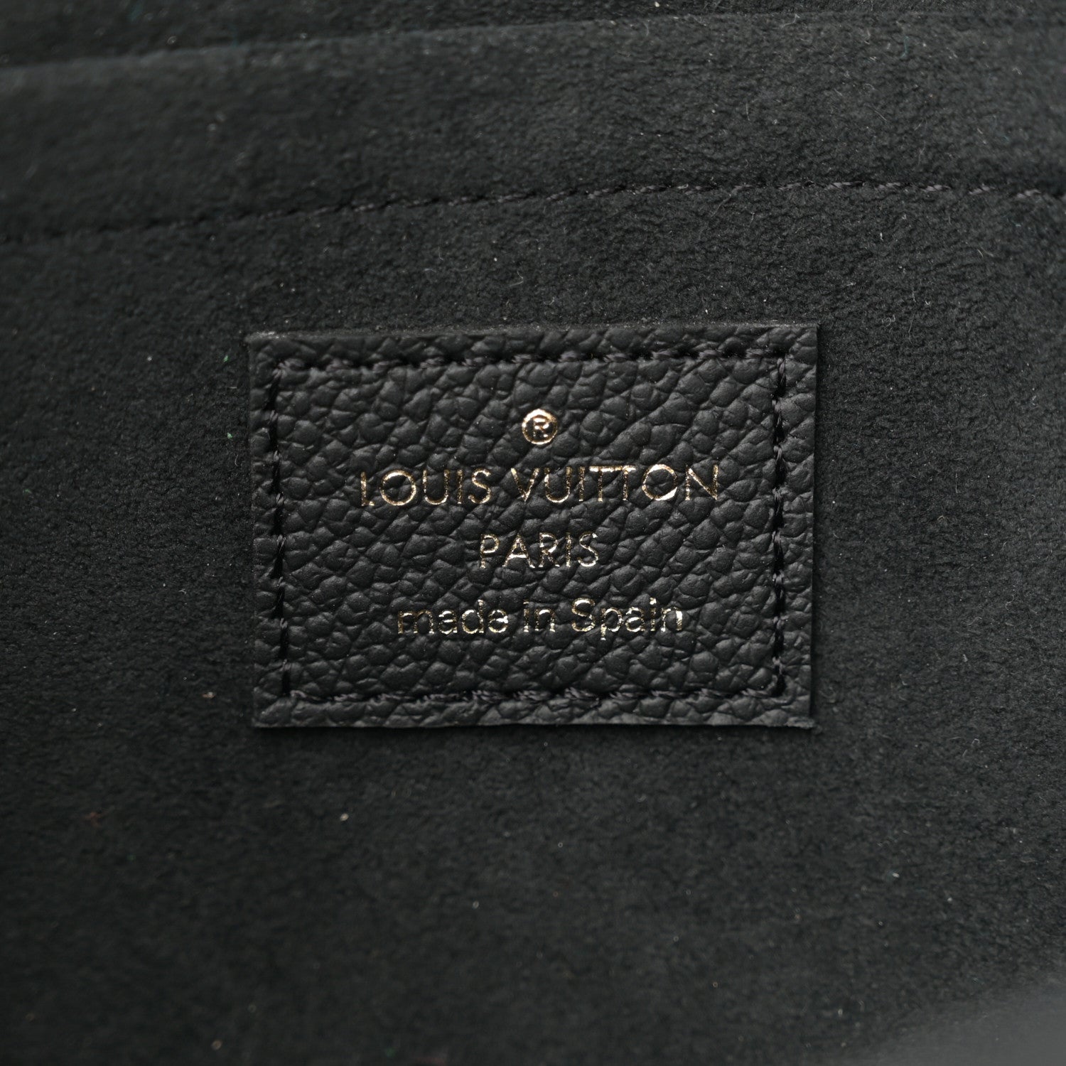 Louis Vuitton Empreinte Pochette Felicie Chain Wallet Black 7 of 12