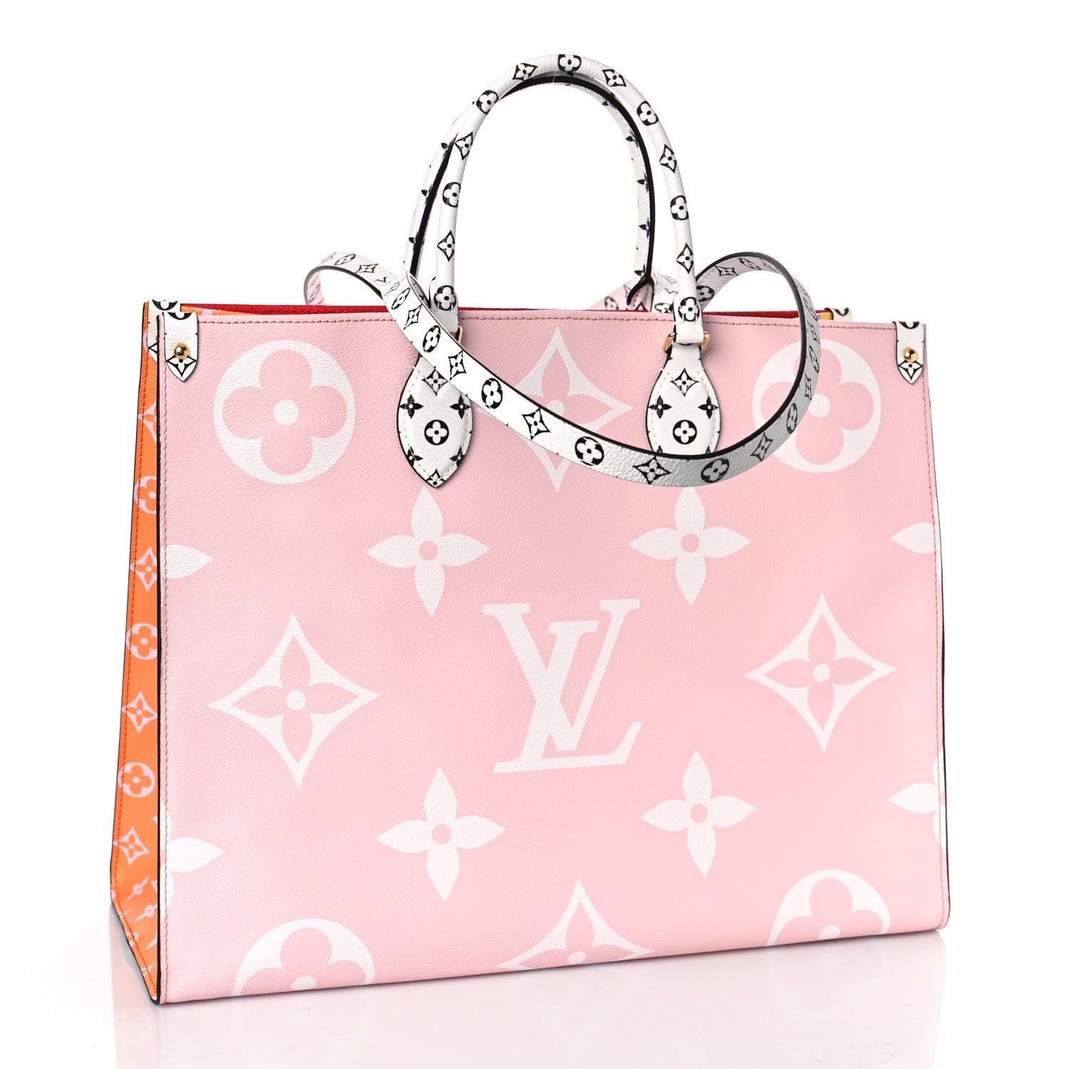 Louis Vuitton Monogram Giant Onthego GM Rouge Rose 3 of 8