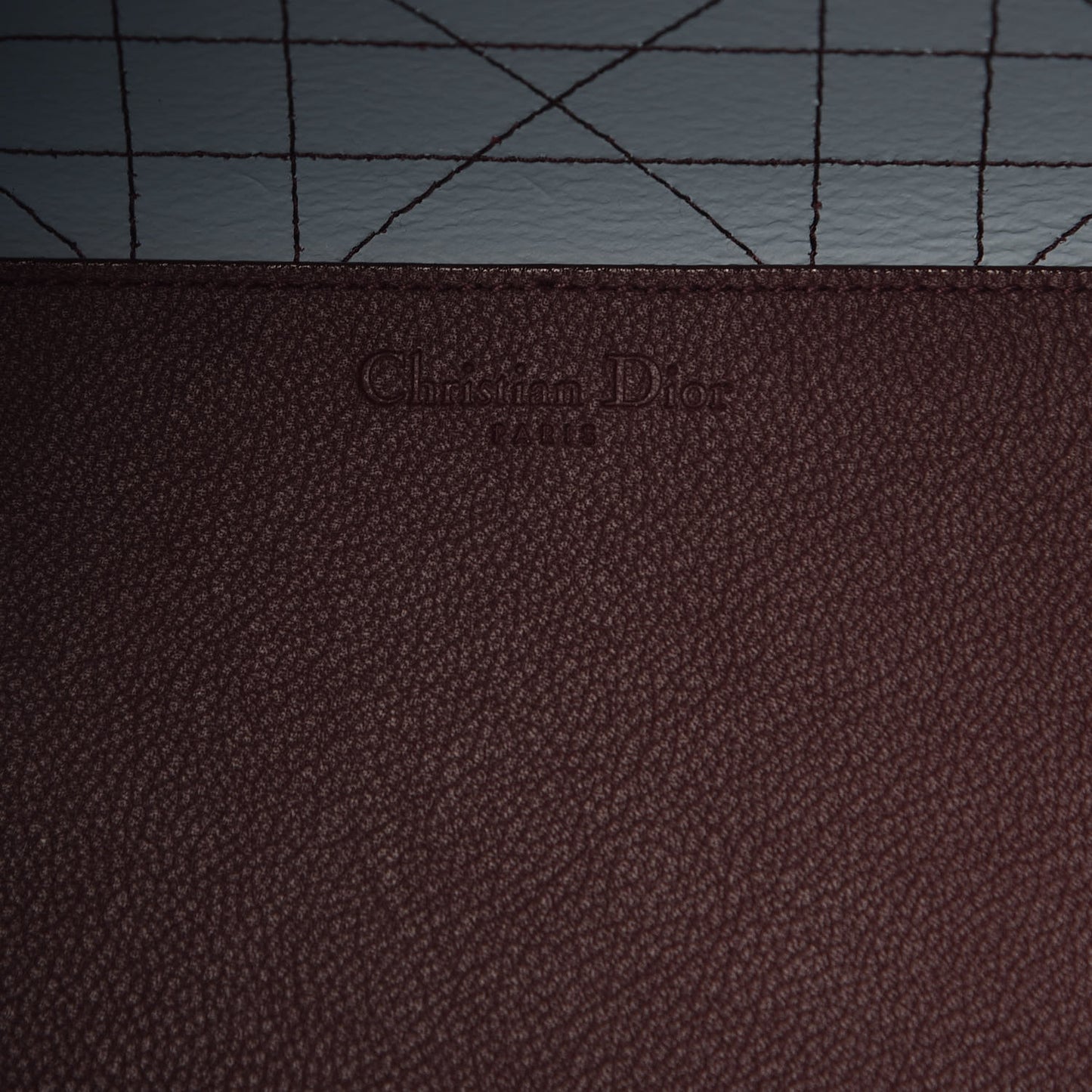 Grained Calfskin Cannage Medium Ultradior Tote Bordeaux