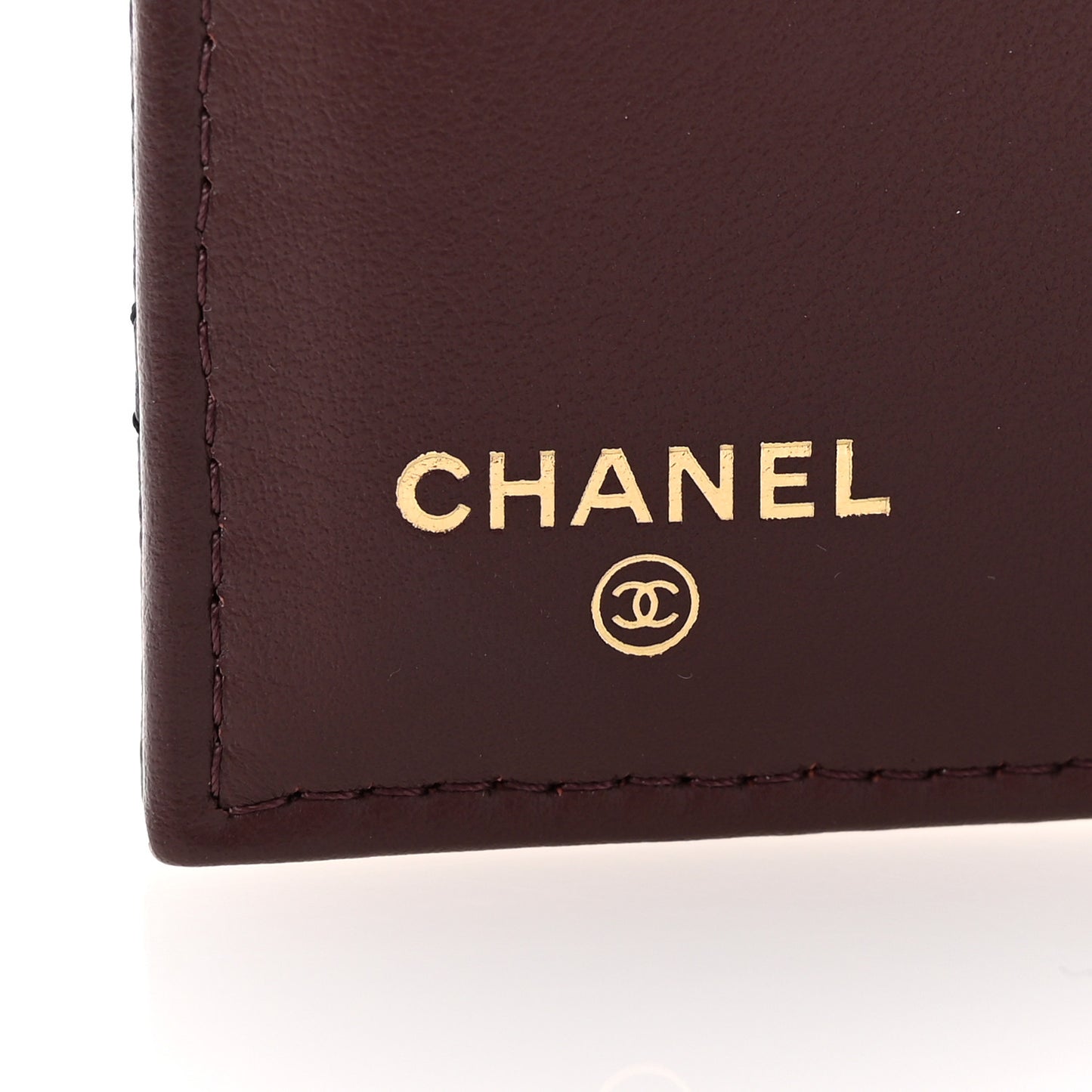 Caviar Quilted CC Zip Compact Wallet Black