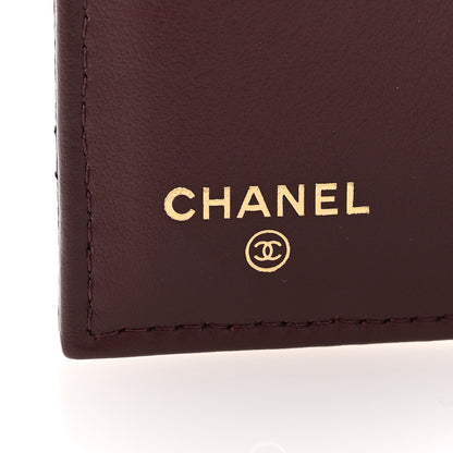 Chanel Caviar Quilted CC Zip Compact Wallet Black 6 of 9