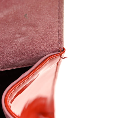 Gucci GG Supreme Monogram Patent Small Padlock Shoulder Bag Multicolor 11 of 12