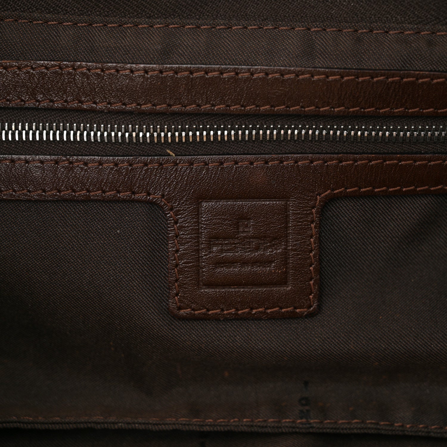 Fendi Zucca Shoulder Bag Tobacco 6 of 16