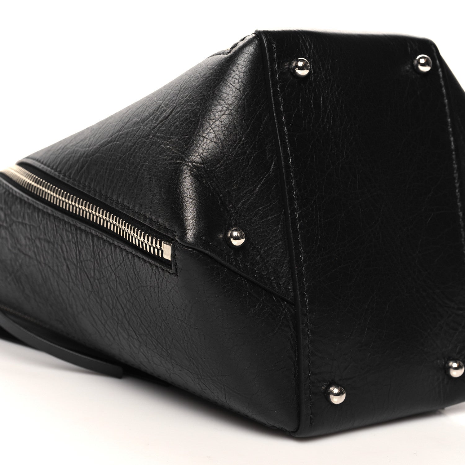 Proenza Schouler Calfskin Medium Hex Bucket Bag Black 10 of 11