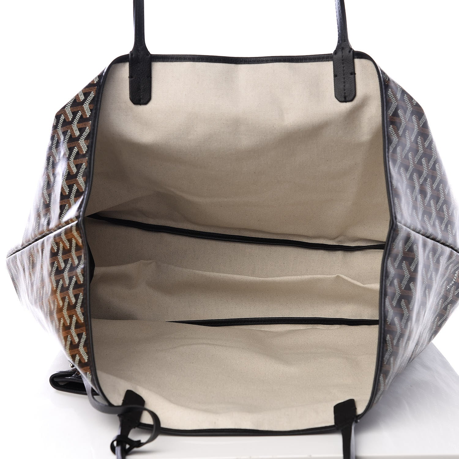 Goyard Goyardine Saint Louis GM Black 4 of 8