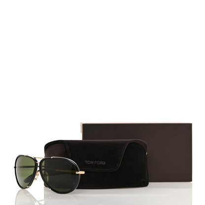 Tom Ford Cyrille Aviator Sunglasses TF109 Black 8 of 8