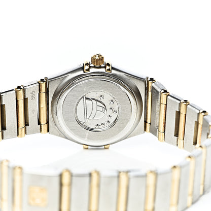 Omega Stainless Steel 18K Yellow Gold Diamond Mother of Pearl 22mm Constellation Quartz Watch 1262.75.00 5 of 8