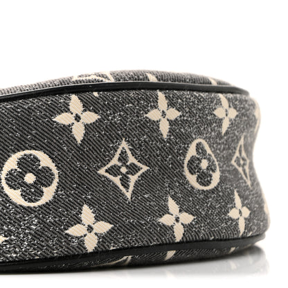 Louis Vuitton Monogram Jacquard Denim Loop Black 8 of 9