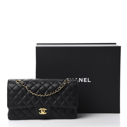 Chanel Caviar Quilted Medium Double Flap Black 11 of 11