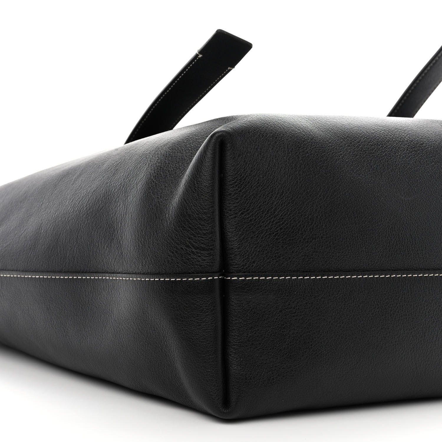 Chloe Small Grain Smooth Calfskin Medium Darryl Tote Black 10 of 13
