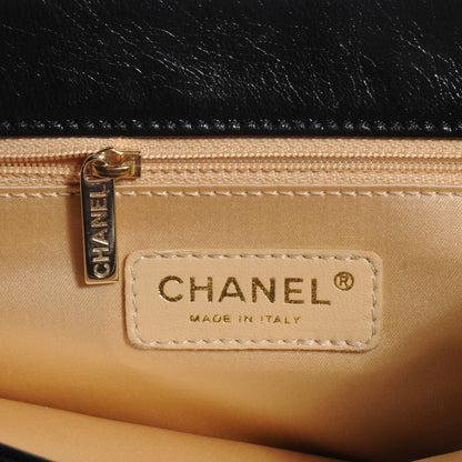 Chanel Lambskin Mademoiselle Chocolate Bar Shoulder Bag Black 6 of 9