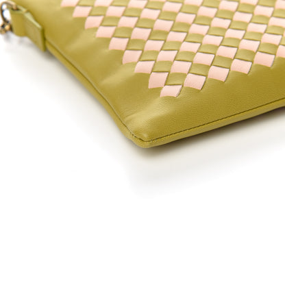 Bottega Veneta Nappa Intrecciato Wallet Chain Chamomile 7 of 9