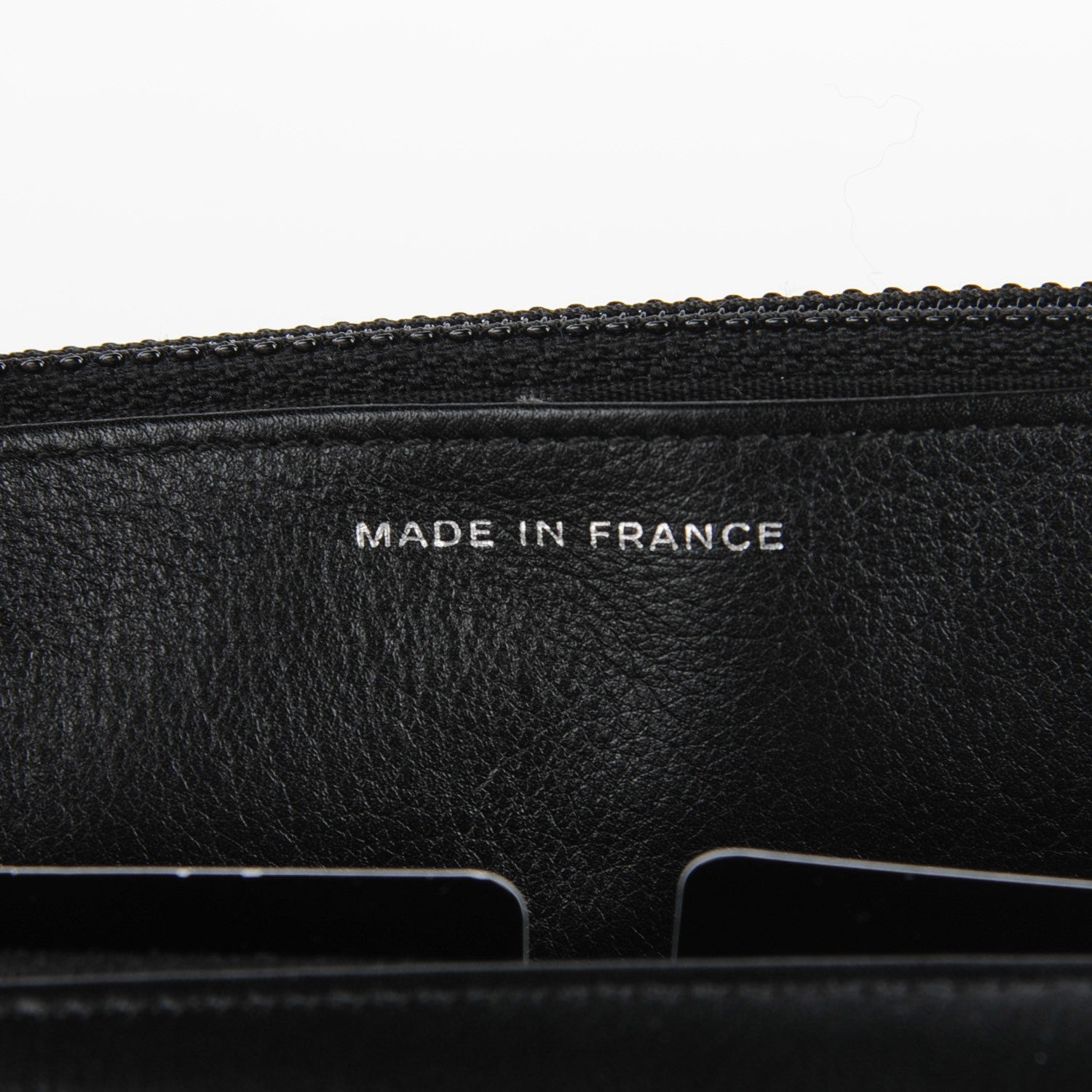 Chanel Caviar Timeless CC Wallet On Chain WOC Black 8 of 9