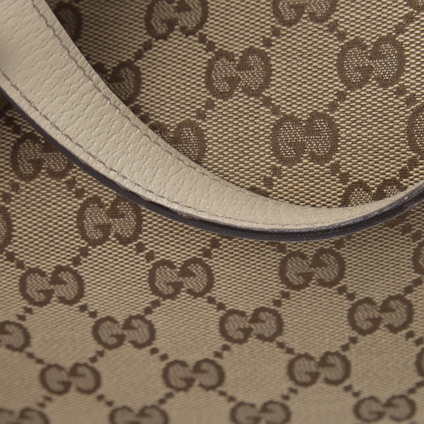 Monogram Large Abbey Tote Off White