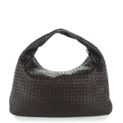 Bottega Veneta Nappa Intrecciato Large Veneta Hobo Ebano 1 of 8