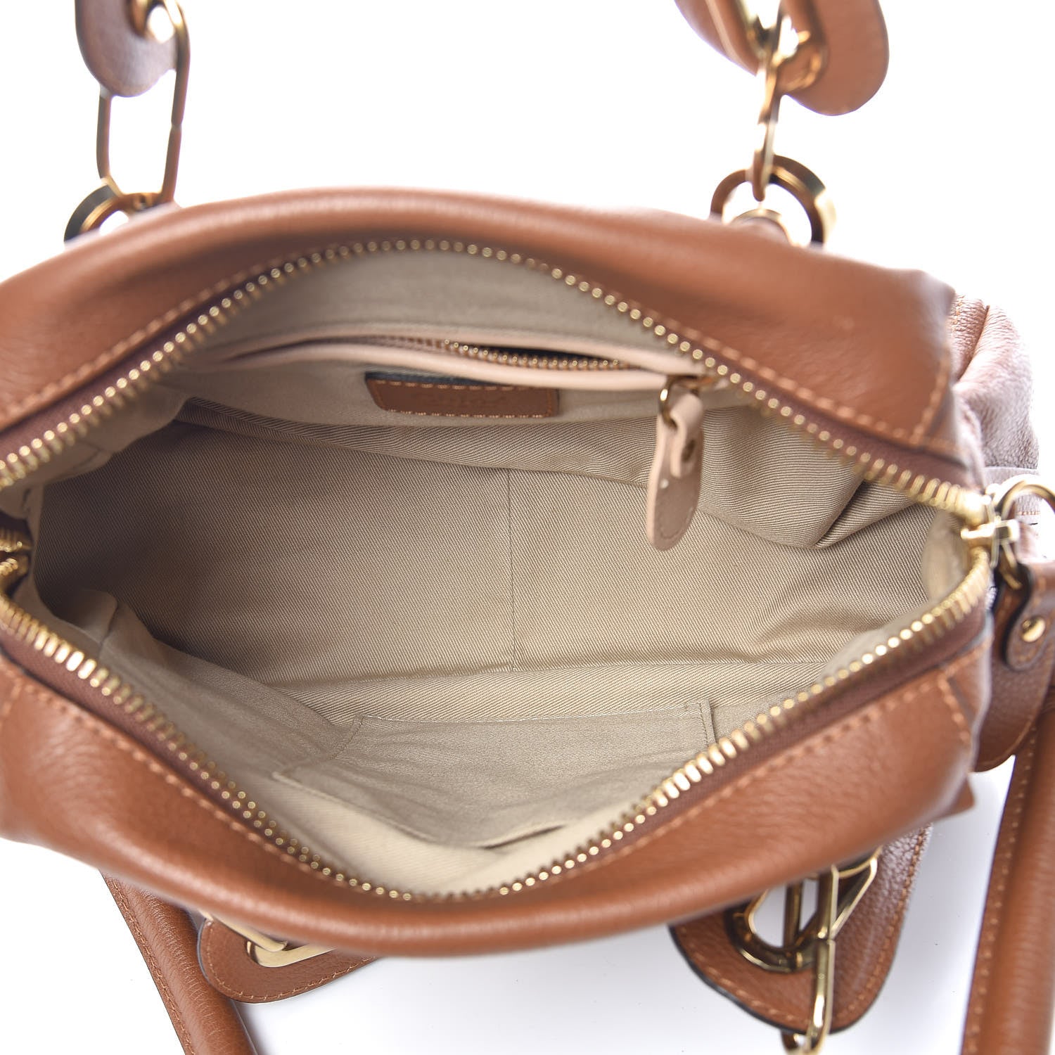 Chloe Calfskin Small Paraty Classic Tobacco 6 of 14