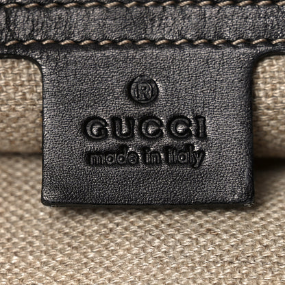 Gucci Canvas Floral Flora Medium Jackie O Bouvier Hobo Black 6 of 11