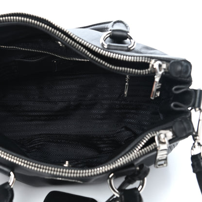 Prada Soft Calfskin Tote Black 5 of 8