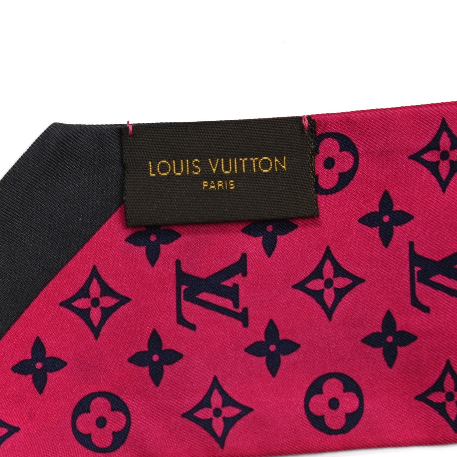 Louis Vuitton Silk Dreamonogram Bandeau Pink Glitter 3 of 6