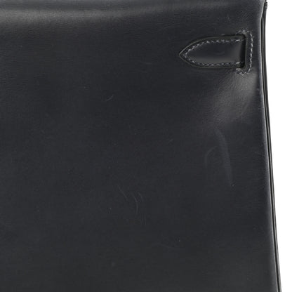 Hermes Box Kelly Retourne 28 Indigo 12 of 20