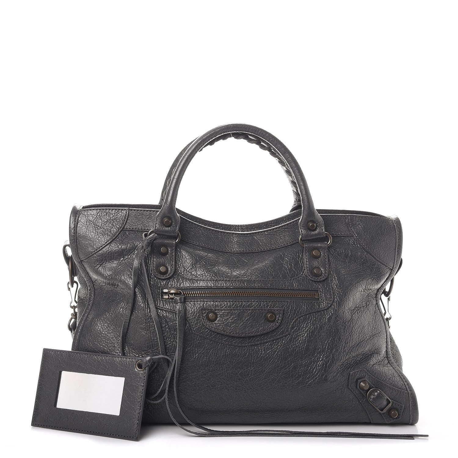 Balenciaga Agneau Classic Hardware City Gris Fossile 1 of 9