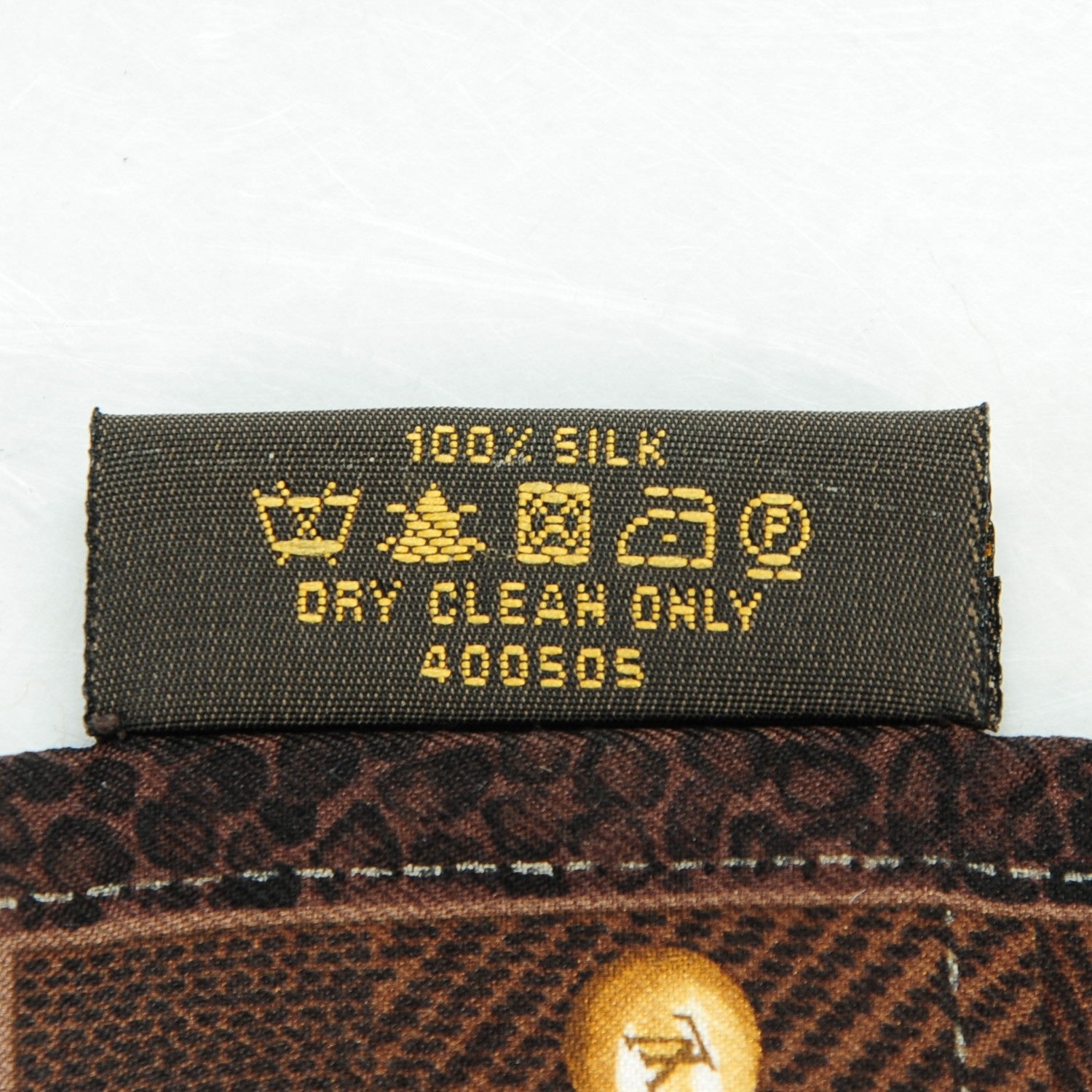 Louis Vuitton Silk Monogram New Denim Bandeau Ebene 5 of 5