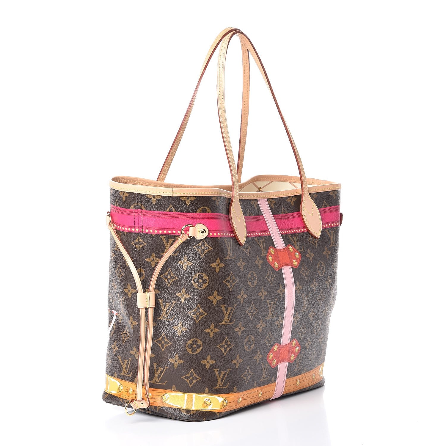 Louis Vuitton Monogram Summer Trunks Neo Neverfull MM 3 of 8