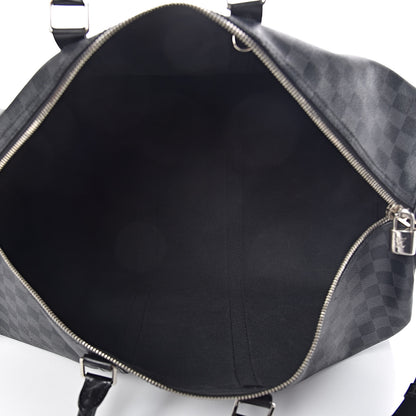 Louis Vuitton Damier Graphite Keepall Bandouliere 55 9 of 22
