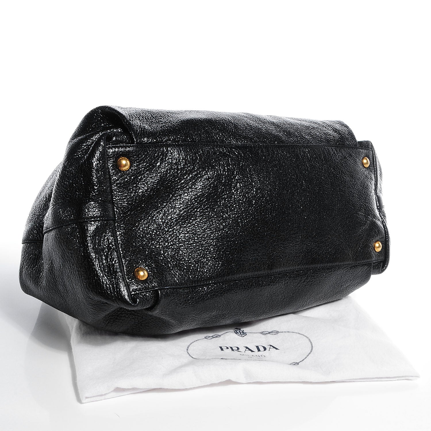 Prada Cervo Lux Chain Bag Nero Black 4 of 9