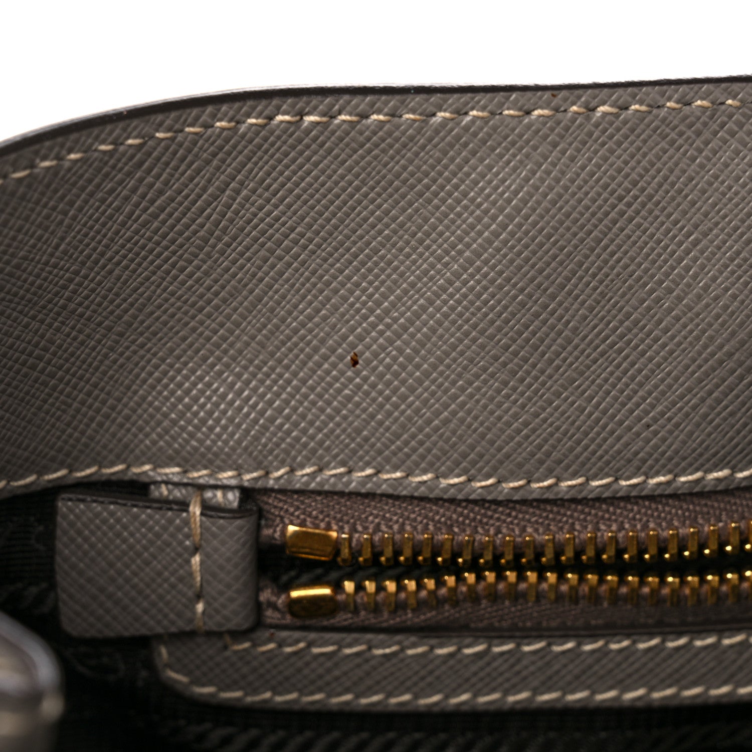 Prada Saffiano Lux Large Tote Argilla 7 of 11