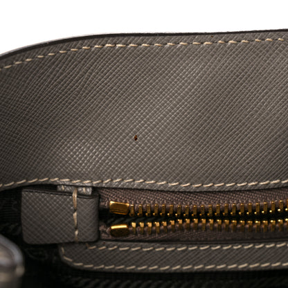 Prada Saffiano Lux Large Tote Argilla 7 of 11