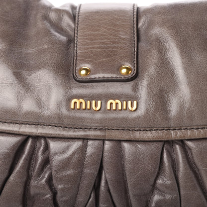 Miu Miu Nappa Matelasse Coffer Hobo Juta 12 of 12