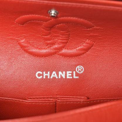 Chanel Lambskin Quilted Small Double Flap Red 6 of 8