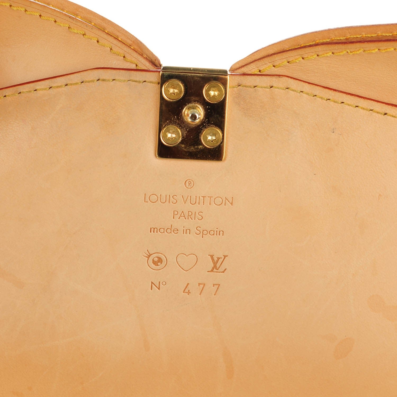 Louis Vuitton Monogram Multicolor Murakami Eye Love You White 6 of 7