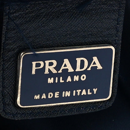 Prada Tessuto Nylon Vela Tote Navy 5 of 11