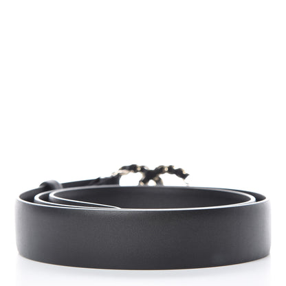 Chanel Calfskin CC Chain Belt 90 36 Black 3 of 9