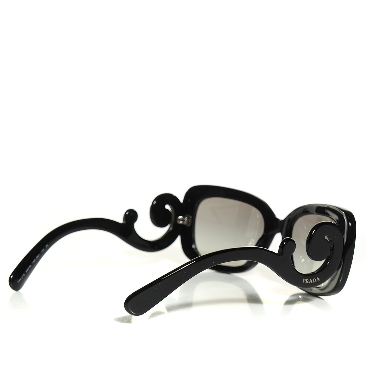 Acetate Baroque Sunglasses SPR 27O Black