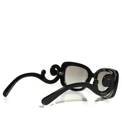 Prada Acetate Baroque Sunglasses SPR 27O Black 2 of 5