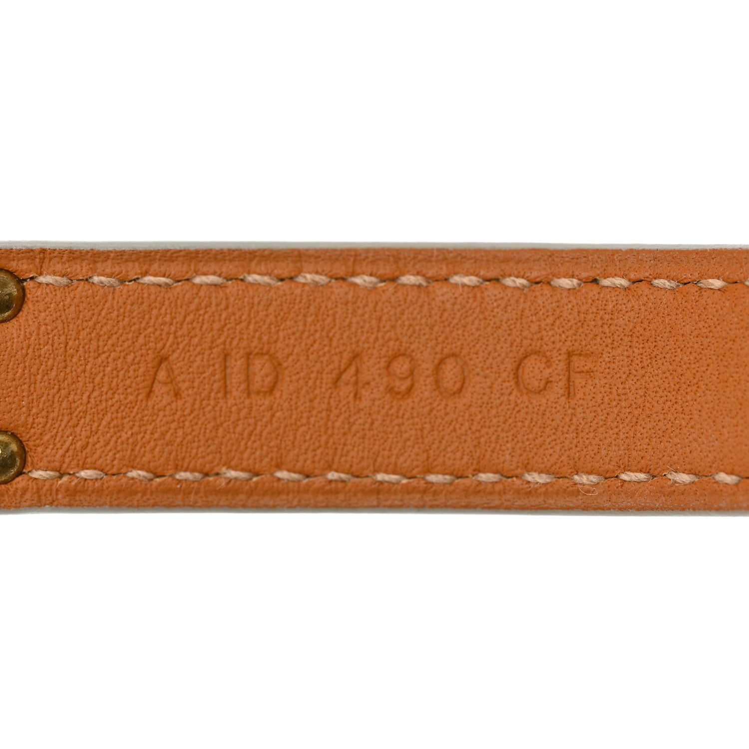Hermes Swift Kelly Double Tour Bracelet T1 White 5 of 8