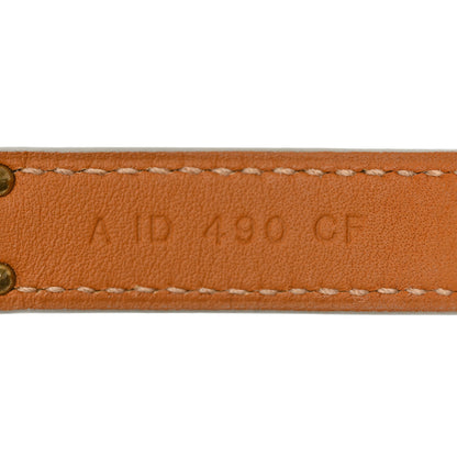 Hermes Swift Kelly Double Tour Bracelet T1 White 5 of 8