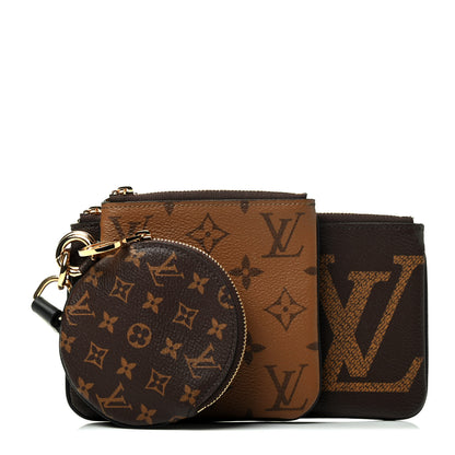 Louis Vuitton Reverse Monogram Giant Trio Pouch 1 of 4