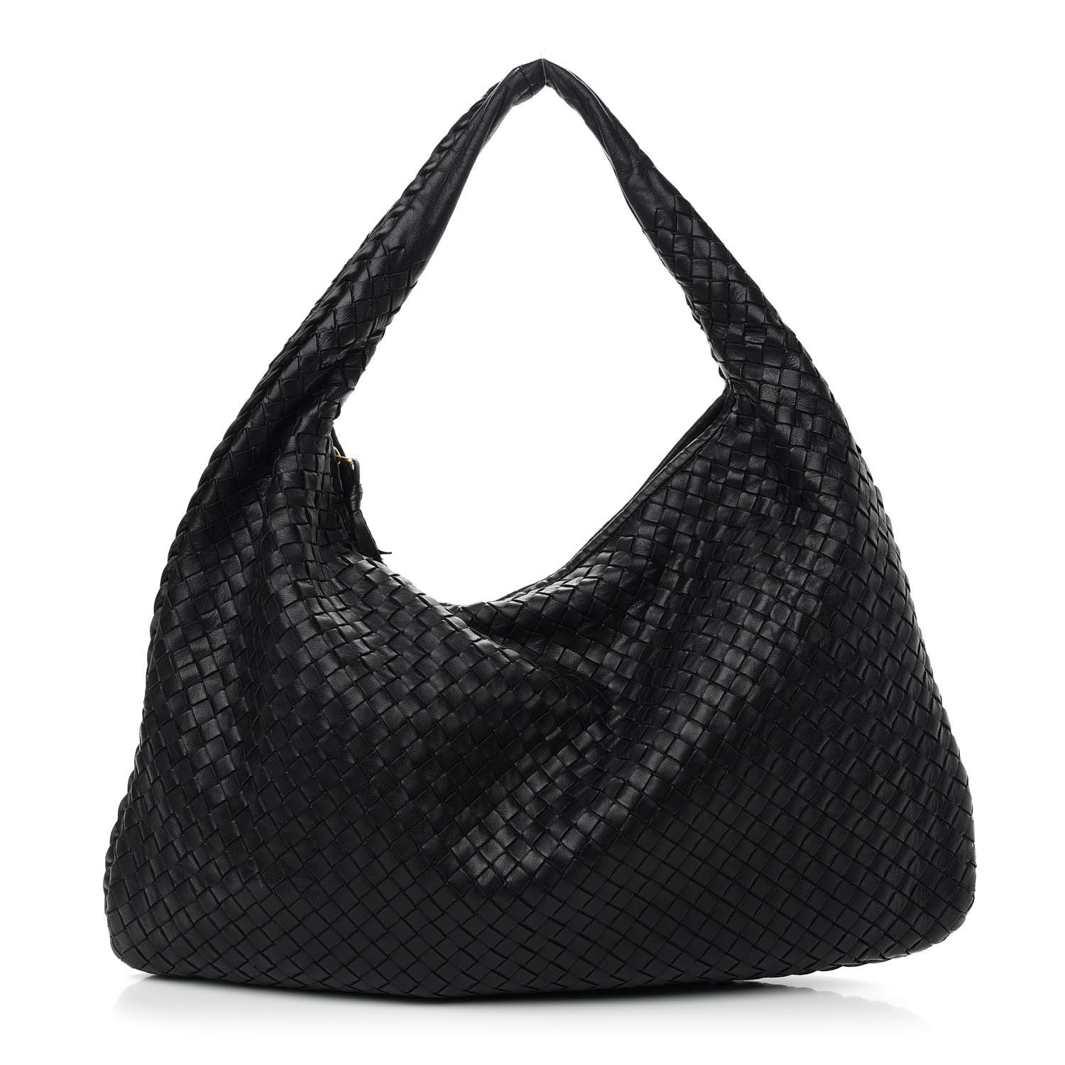 Bottega Veneta Nappa Intrecciato Large Veneta Hobo Black 1 of 10